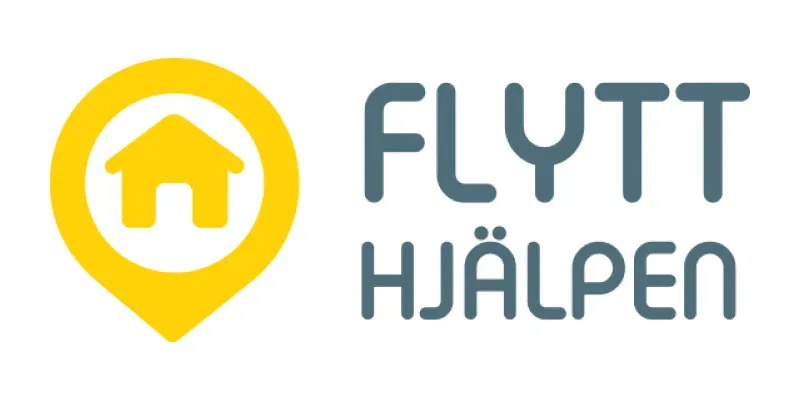 Flyttfirman Flytthjälpens logotyp.
