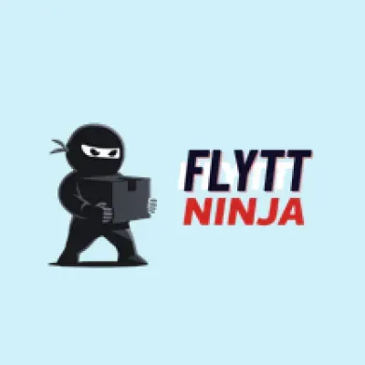 Flytt- och städföretaget Flyttninja AB logotyp.