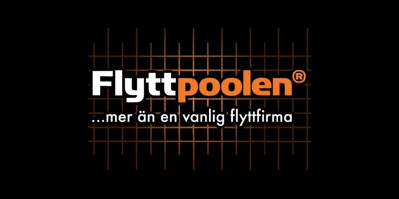 Flyttfirman Flyttpoolens logotyp.