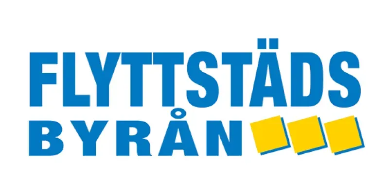 Flyttfirman Flyttstädsbyråns logotyp