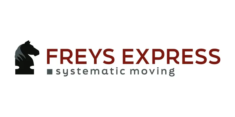 Flyttfirman Freys Express logotyp.