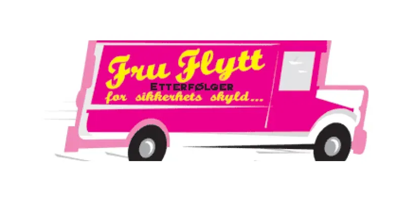 Logoen til Fru Flytt