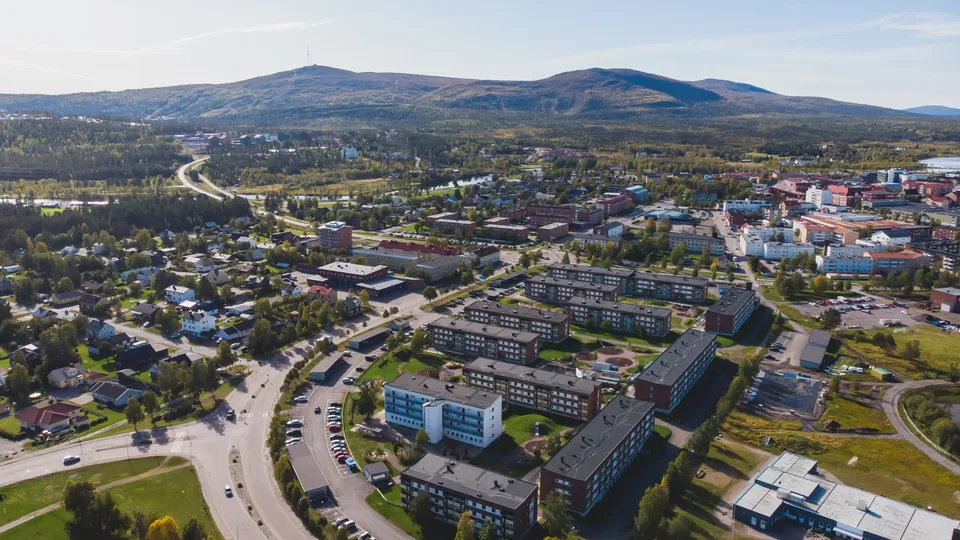 View of Gällivare.