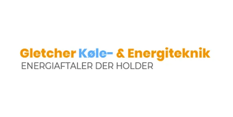 Gletcher Køle-& Energitekniks logo.