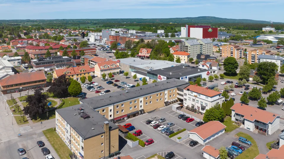 Vy över Götene.