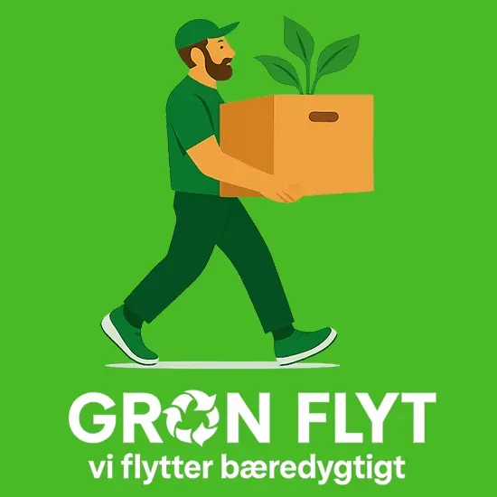 Grøn Flyt logo.