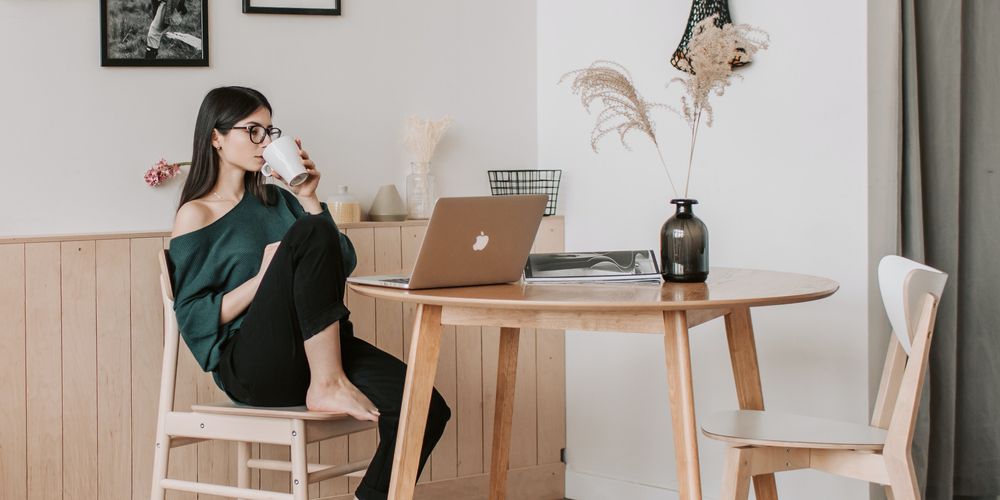 Woman on laptop