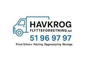 Havkrog Flytteforretning logo.