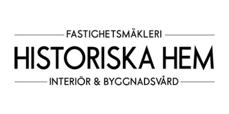 Mäklarbyrån Historiska Hems logotyp.