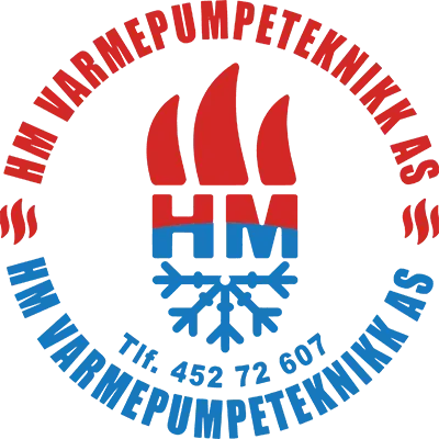 Logo til HM Varmepumpeteknikk AS