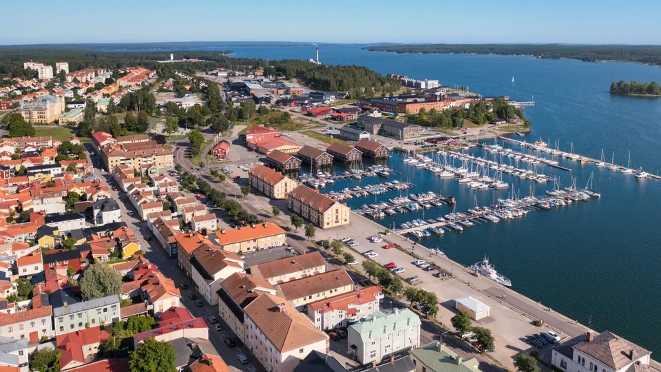 View of Hudiksvall.