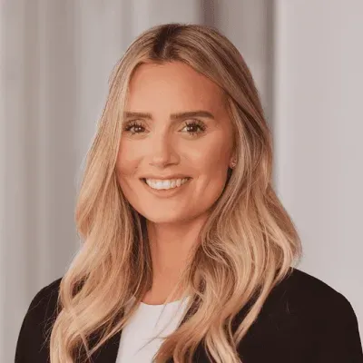 Fastighetsmäklaren Johanna Stenbäck.