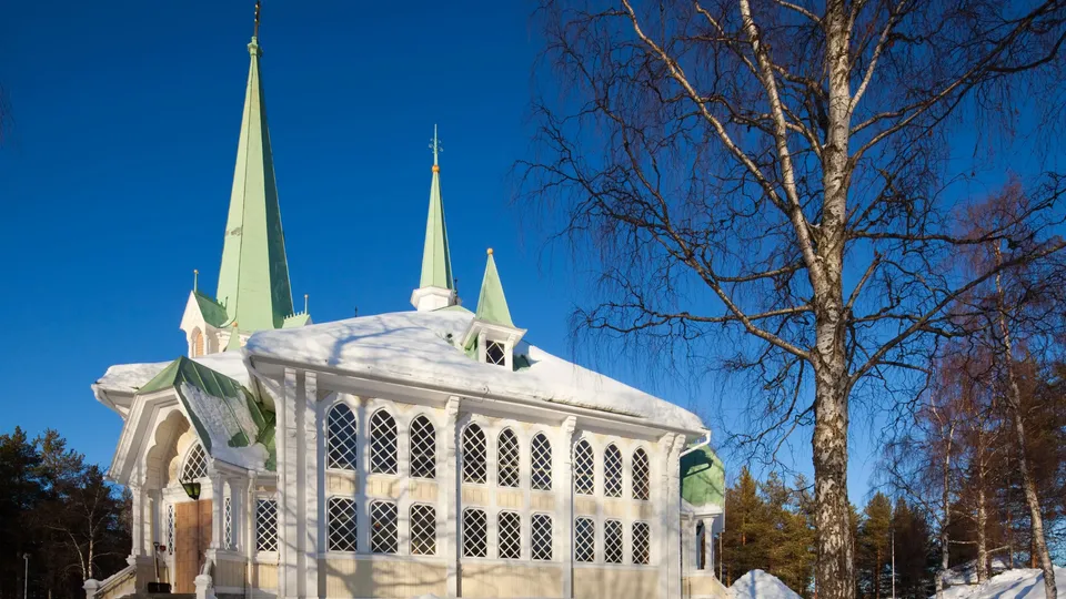 Church in Jokkmokk.