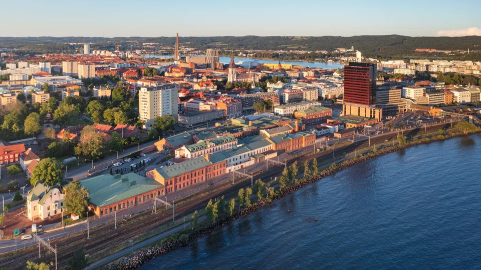 Vy över Jönköping.