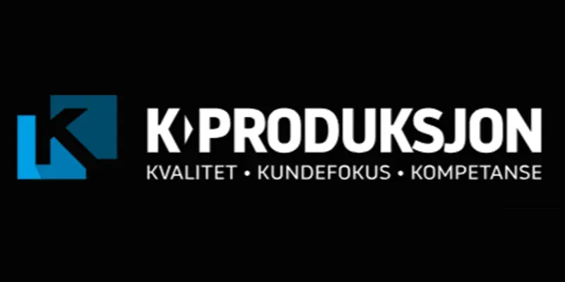 k-produksjon as logo