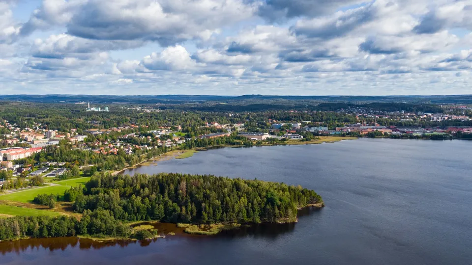 View of Karlskoga.