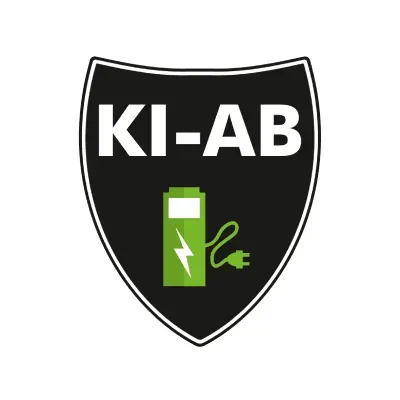 Installationsföretaget KI-AB Energis logotyp.