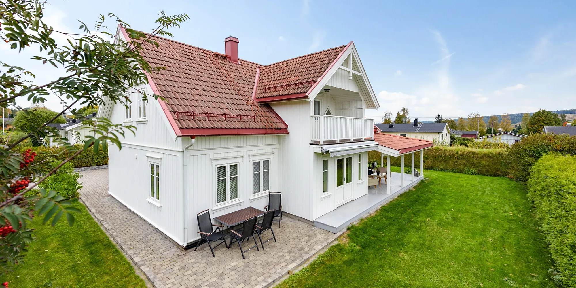 Illustrasjonsfoto av bolig til salgs før selger har kjøpt ny bolig