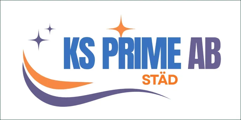 Städföretaget KS Prime Städ AB logotyp.