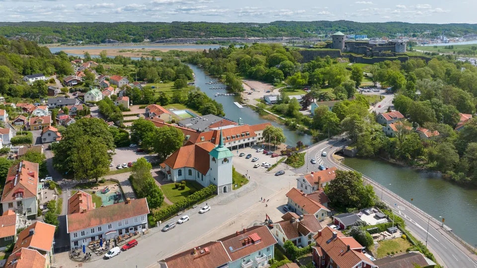 View of Kungälv.