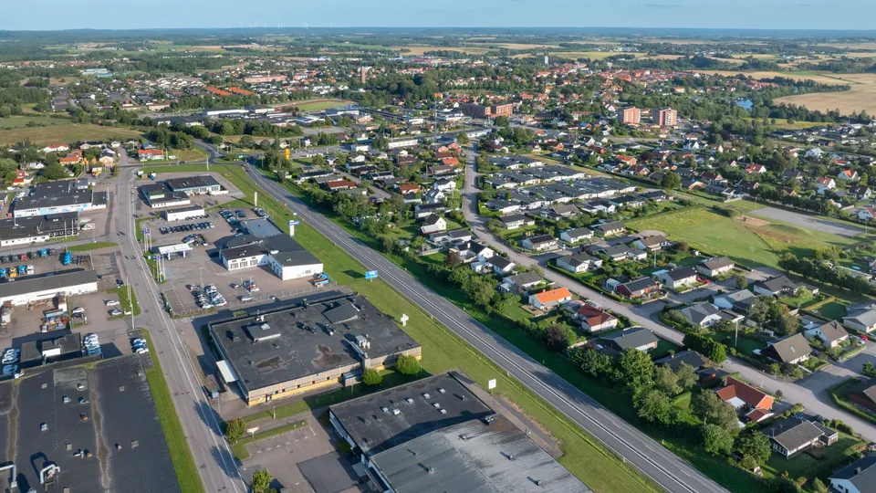 View of Laholm.