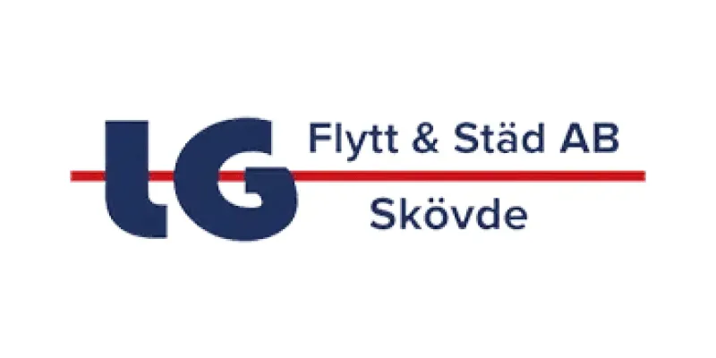 Flyttfirman LG Flytt & Städ AB logotyp.