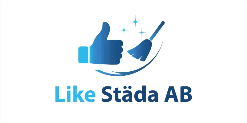 Städföretaget Like Städa AB logotyp.