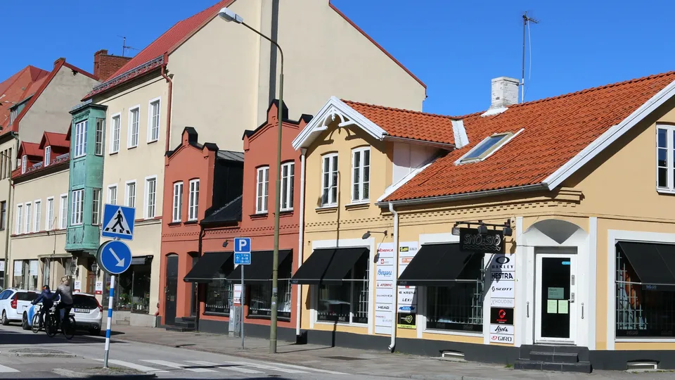 Vy från Limhamn.