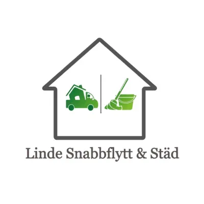 Logotyp från flyttfirman Linde Snabbflytt & Städ i Lindesberg.
