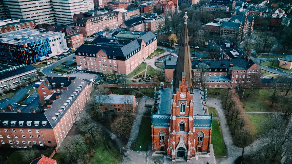 Vy över Lund.