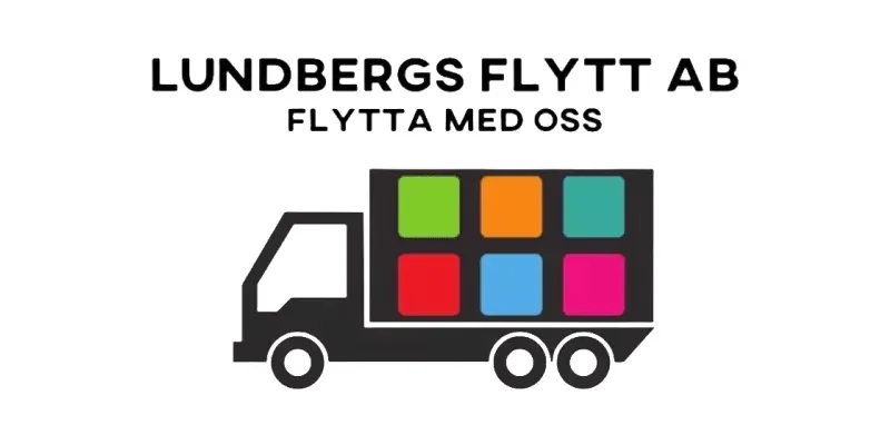 Flyttfirman Lundbergs Flytts logotyp.