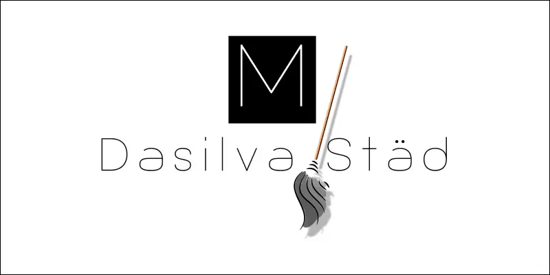 Städföretaget Dasilva Städs logotyp.
