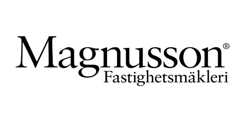 Mäklarbyrån Magnusson Mäkleris logotyp.