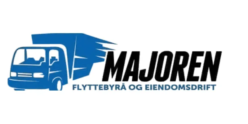 majoren flyttebyrå as logo