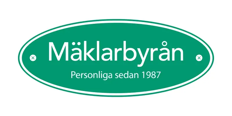 Mäklarbyråns logotyp.