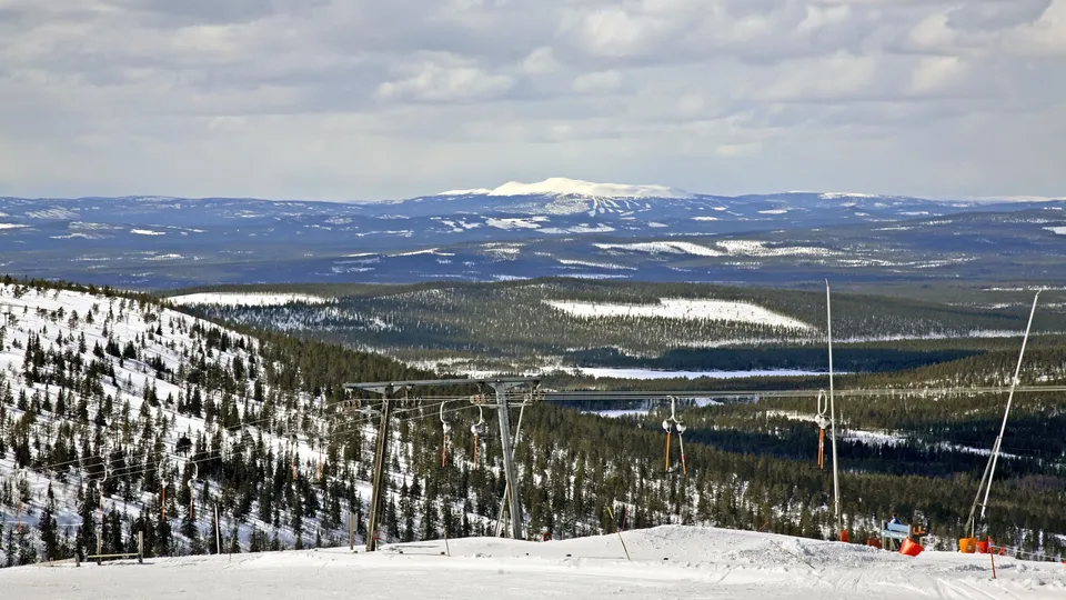 Vy över Malung-Sälen.