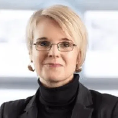 Fastighetsmäklaren Maria Stenermark.