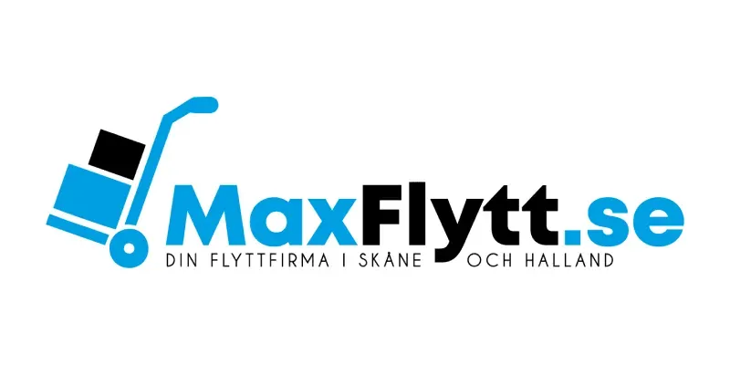 Flyttfirman Max Flytt & Städs logotyp.