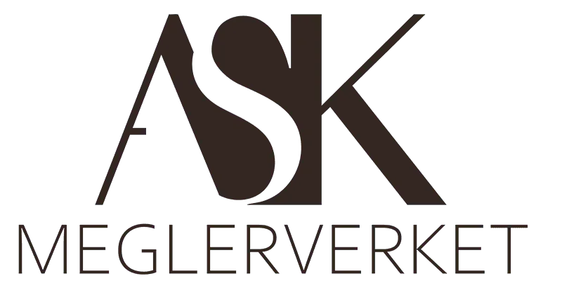 Logo til Ask Meglerverket i svart tekst.