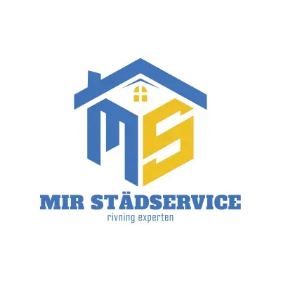 Logotyp för städfirman Mir Städservice.