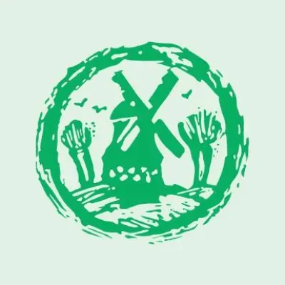Mäklarbyrån Möllebackens Fastighetsförmedlings logotyp.
