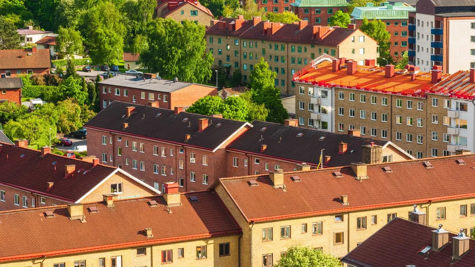View of Mölndal.