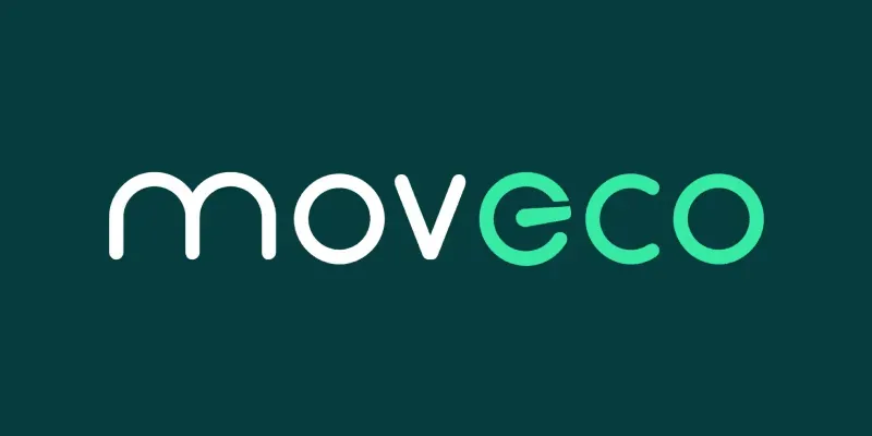 Logotyp från solcellsföretaget Moveco.