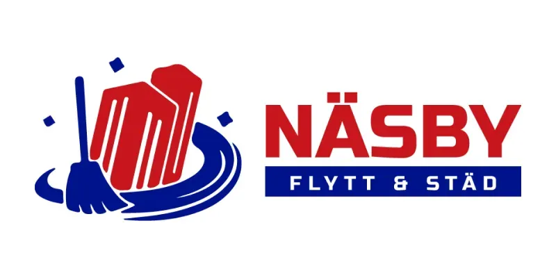 Flyttföretaget Näsby Flytt & Städ logotyp.