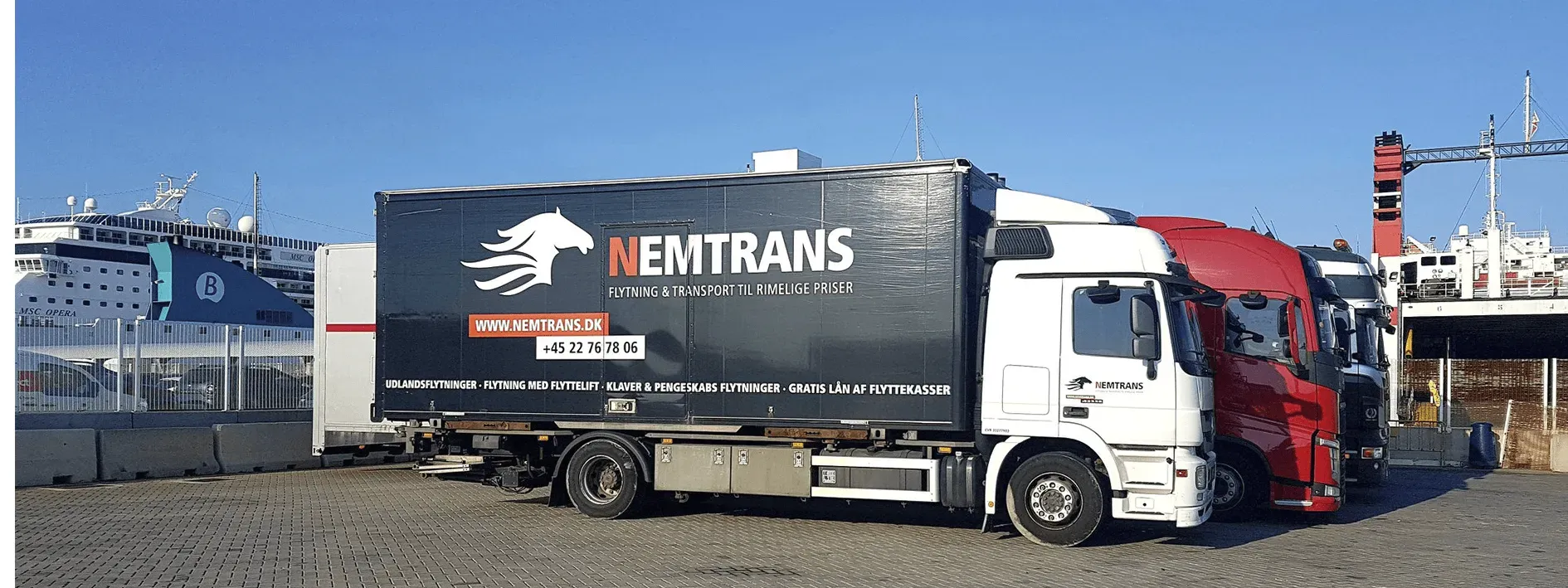 Nem Trans flyttelastbil.