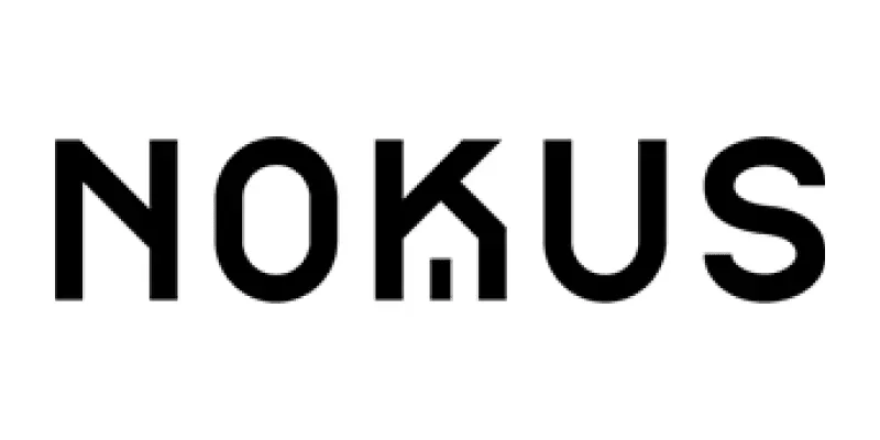 Mäklarbyrån Nokus logotyp.