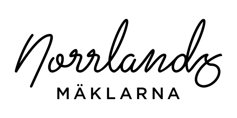 Mäklarbyrån Norrlandsmäklarnas logotyp.