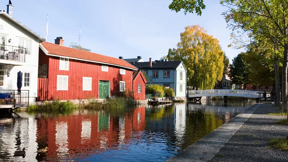 View of Norrtälje.