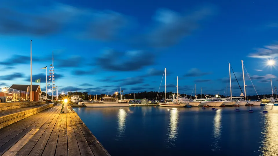 View of Nynäshamn.
