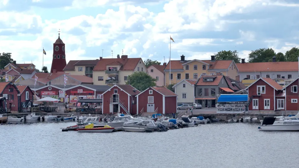 Vy av Öregrund.